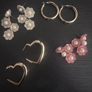 Draper James 4 pairs of earrings